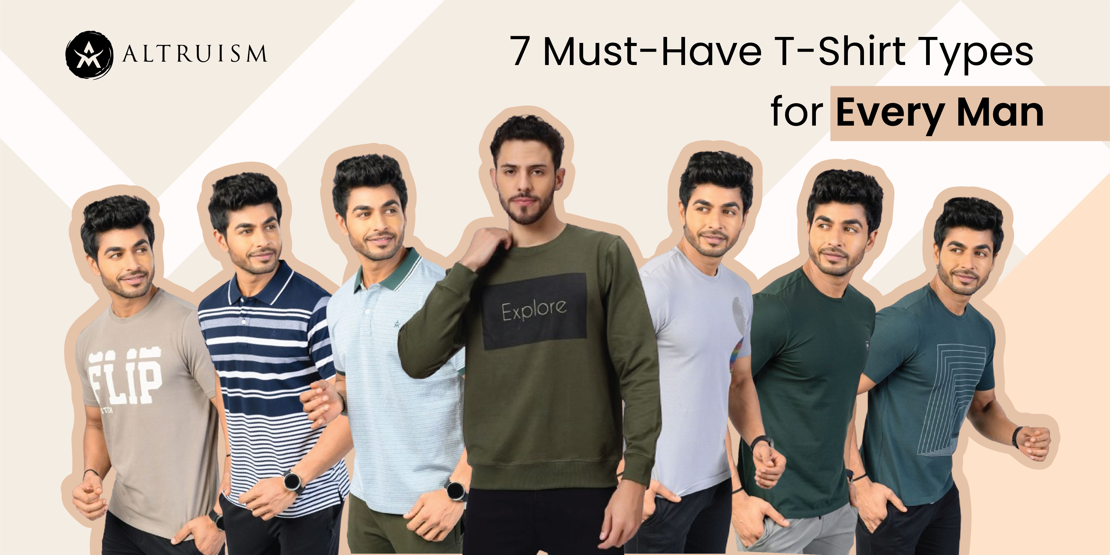Must-Have T-Shirt Types for Every Man